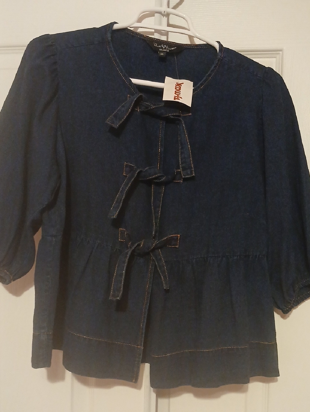 Velvet Heart Button /Tie Cami